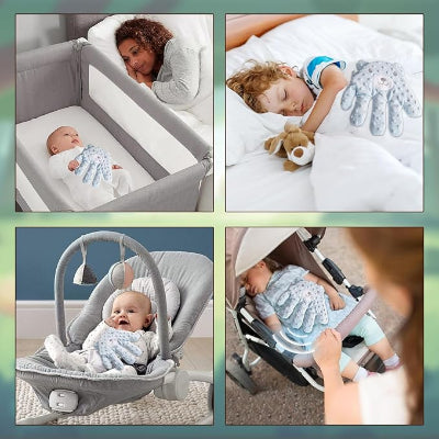Oreiller Bébé - CalmHand™ - Ours Bleu